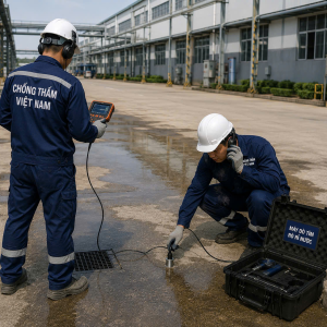 Dò nước rò rỉ cty xí nghiệp