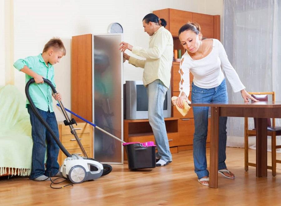 Dọn dẹp nhà cửa thường xuyên ngăn thằn lằn vào nhà