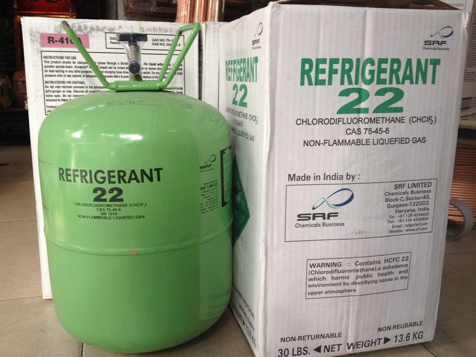 Gas R22 cho máy lạnh