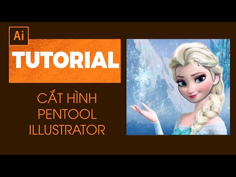 Adobe Illustrator Basic: Cắt hình bằng Pentool trong illustrator