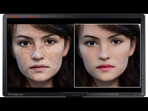 Photoshop CS6: Xử lý da mặt ảnh chân dung (skin retouch)