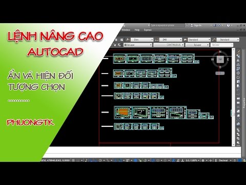 ✔ Advanced Command Hide Show Objects Chọn Autocad PhuongTk | NESA iCAD