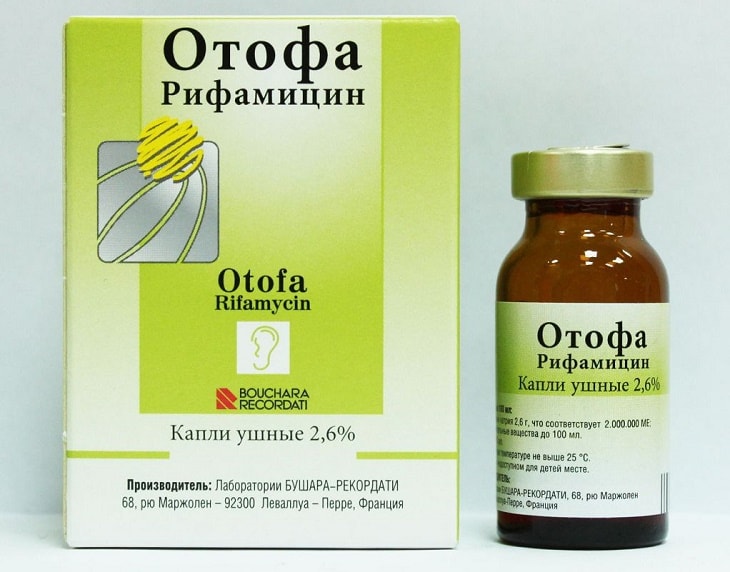thuốc kháng sinh trị viêm tai giữa dạng dung dịch Otofa