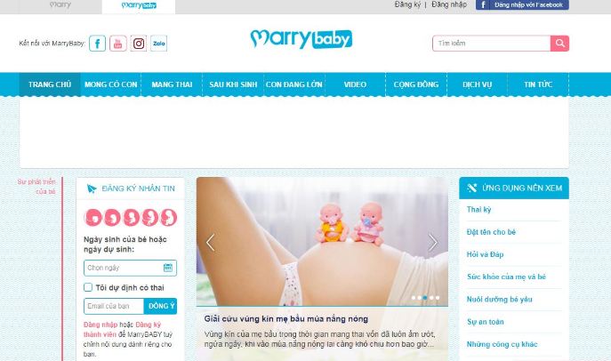 Trang web Marrybaby