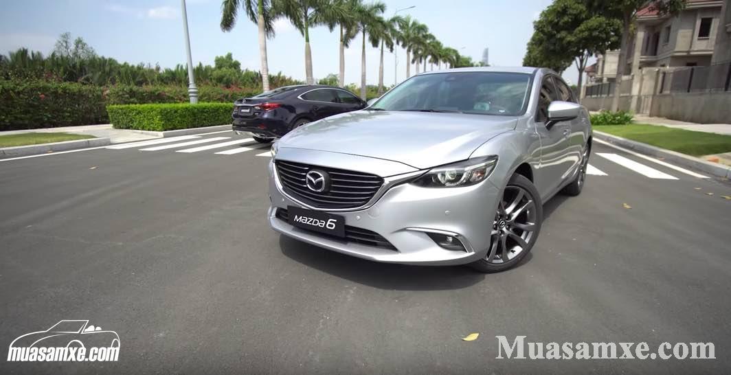 Đánh giá xe Mazda 6 2017 bản 2.0 tiêu chuẩn, 2.0 Premium và 2.5 Premium với trang bị G-Vectoring Control