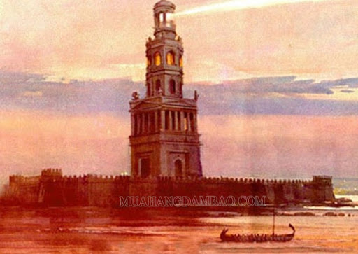 Hải đăng Alexandria tồn tại hơn 1500 năm