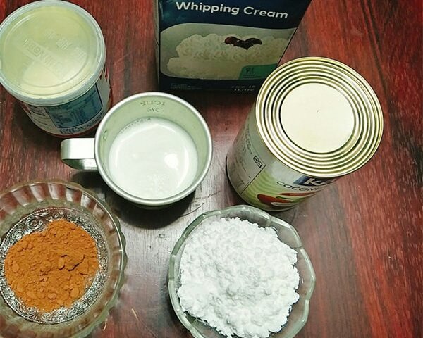Nguyên liệu để làm kem socola – cách làm kem socola tại nhà