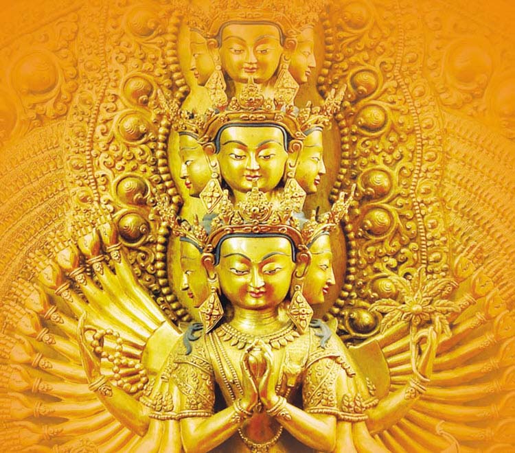 Hình ảnh Phật nghìn tay
