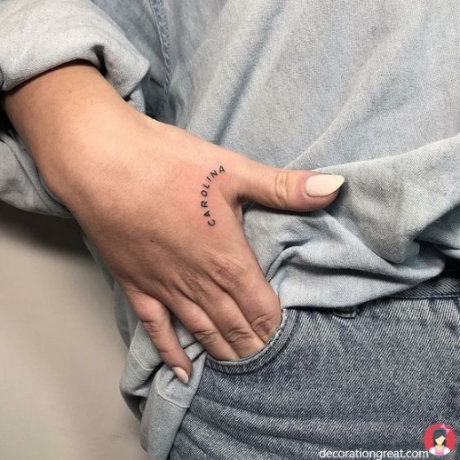 Những mẫu hình xăm tatoo chữ ở tay đẹp cho nam