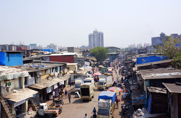 Khu ổ chuột Maharashtra ở Ấn Độ