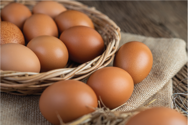 Ăn gì để thai nhi tăng cân nhanh tháng cuối: Trứng gà