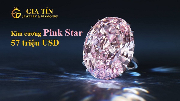 Viên kim cương Pink Star – 57 triệu USD