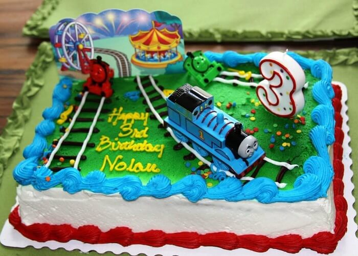 Bánh sinh nhật hình tàu hỏa đẹp nhất