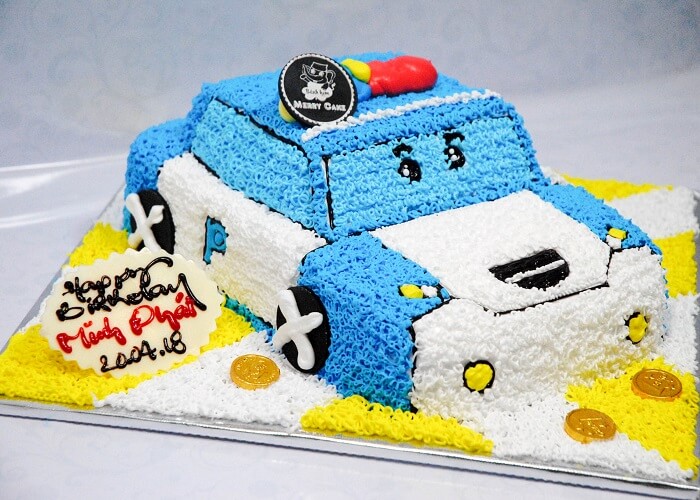 Bánh sinh nhật hình ô tô đẹp nhất