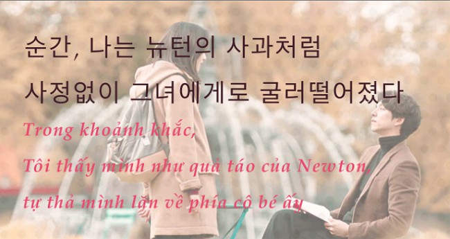 Những câu nói hay về tình yêu bằng tiếng Hàn