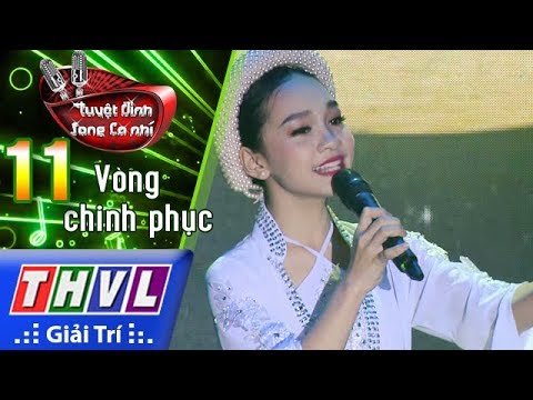 THVL | Tuyệt đỉnh song ca nhí Mùa 2 – Tập 11[1]: Trăng quê - Minh Ngọc